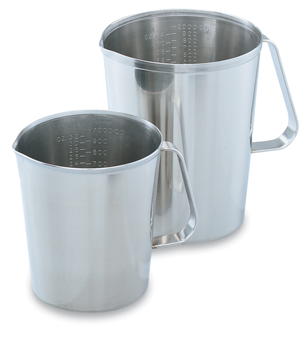 ½-quart stainless steel graduated measuring cup