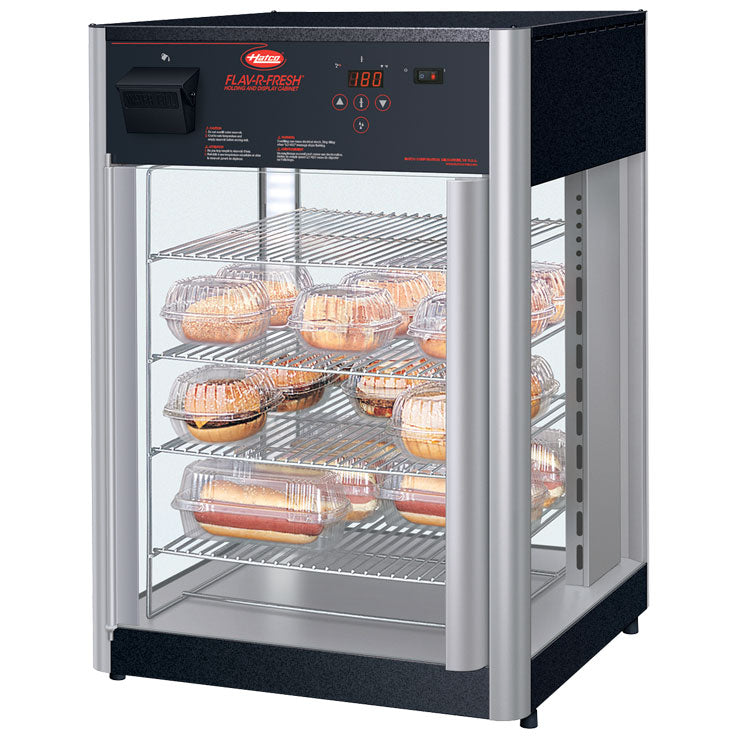 Flav-R-Fresh® Holding & Display Cabinet, revolving circular rack & rack motor