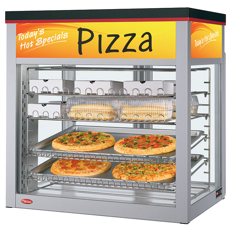 Flav-R-Savor® Large Capacity Merchandising Cabinet, (2) French style doors