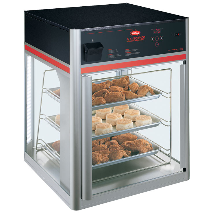 Flav-R-Savor® holding & display cabinet, pan rack without motor