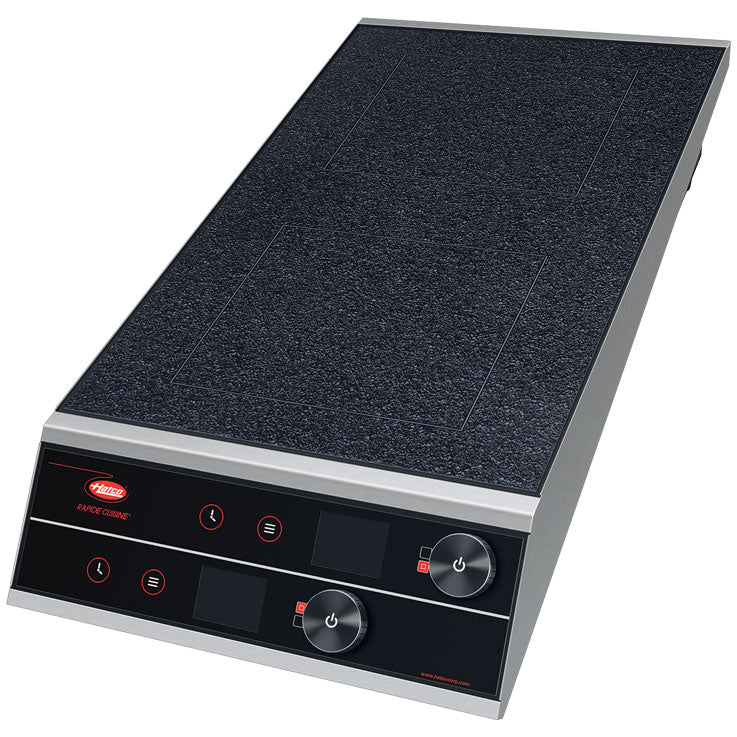 Rapide Cuisine® Heavy-Duty Front-to-Back Dual Burner Countertop Induction Range Export Model