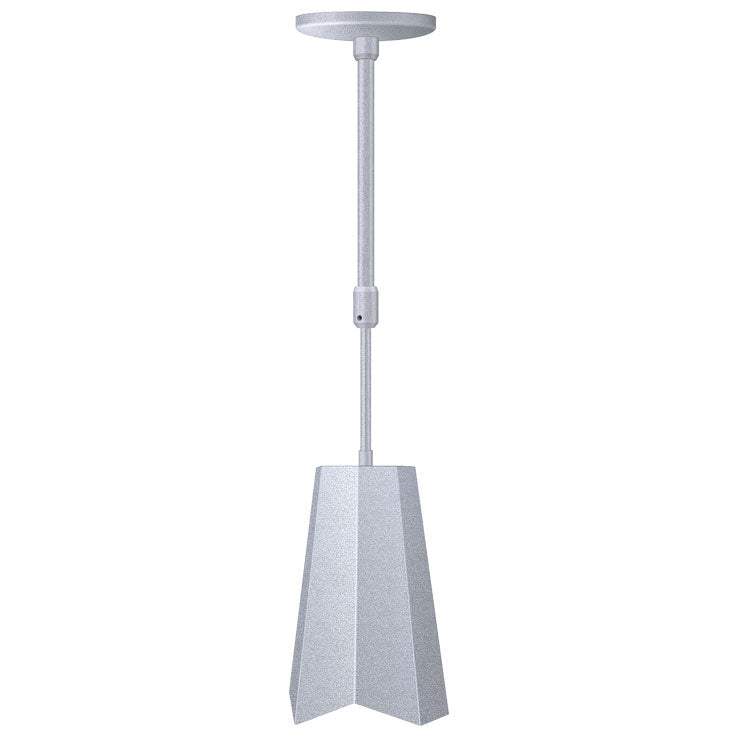7" Jagged Shade Decorative Heat Lamp with 375 Watt Max