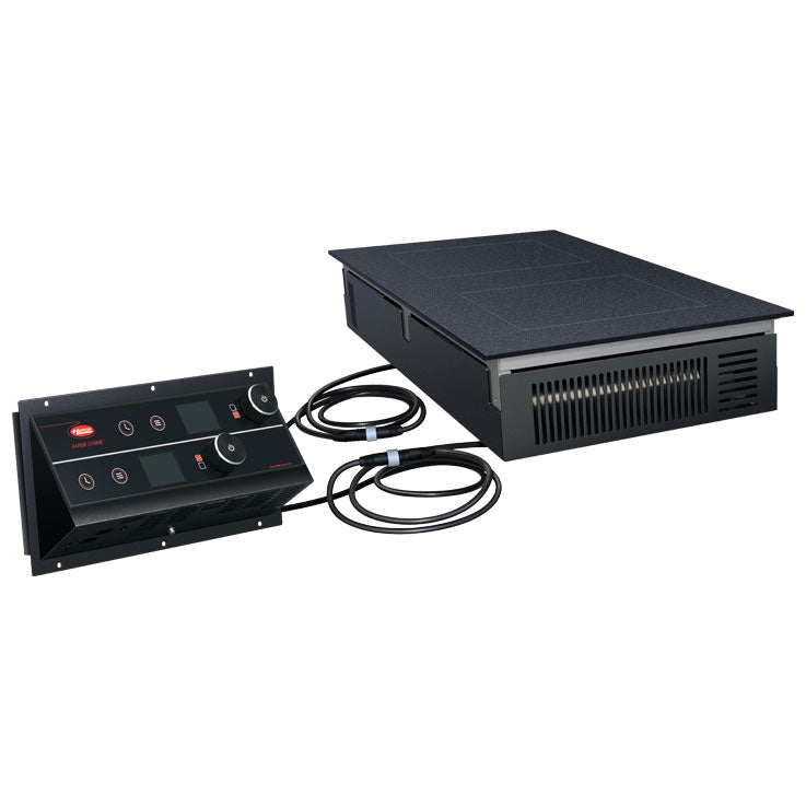 Rapide Cuisine® Quick Ship Heavy-Duty Dual Burner Drop-In Induction Range with Optimal Power - 7200W, 208/240V