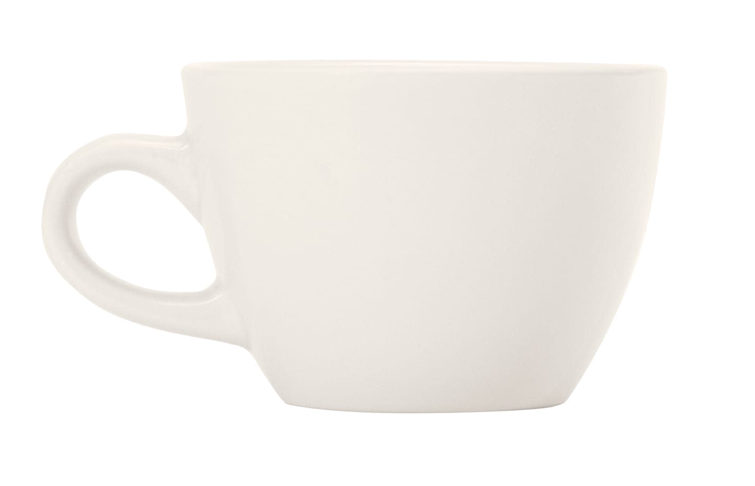 Porcelana 8 oz. Low Cup, Bright White