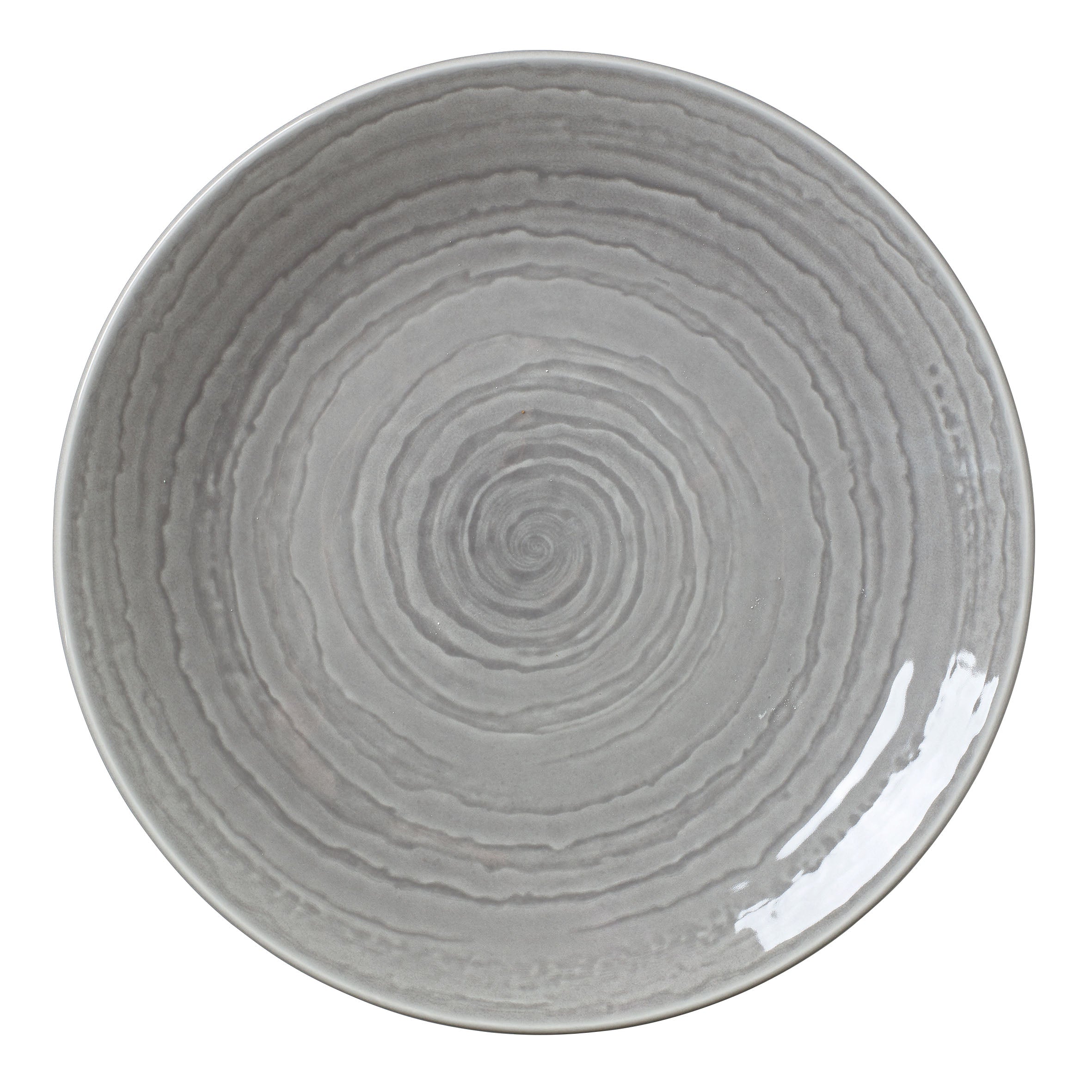 Coupe Plate 11.25" Dia. Scape Grey