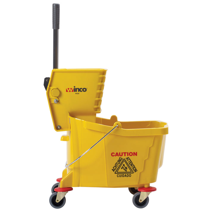 36 qt. Yellow Mop Bucket with Wringer