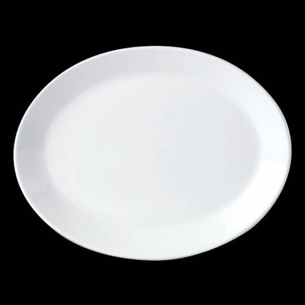 Steelite Performance 13.5" x 10.625" Oval Coupe Platter