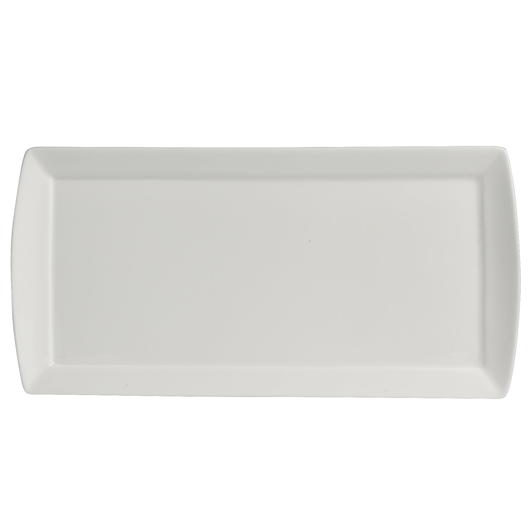 Curved Rim Rectangle Tray L 11.5" W 5.5" Folio Ac Parl
