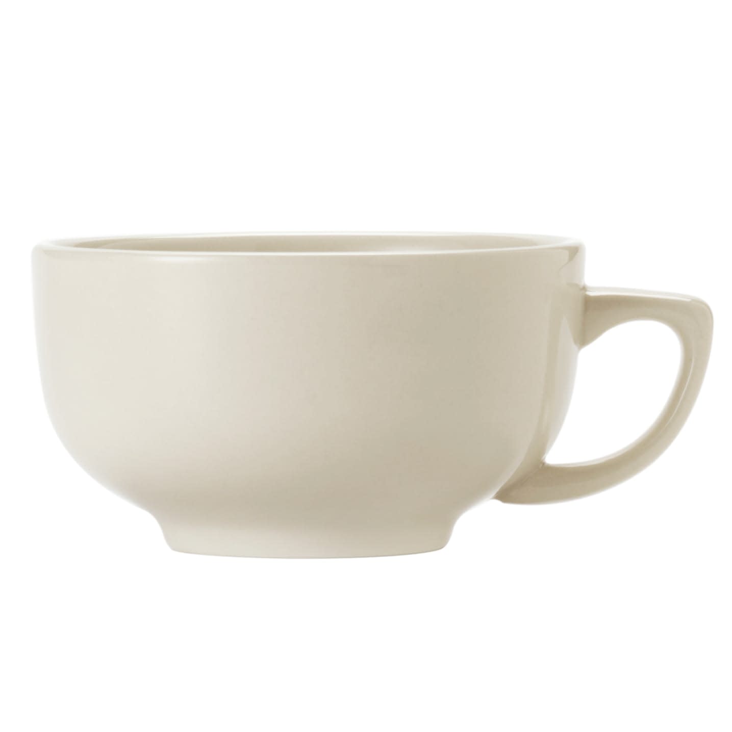 Porcelana 14 oz. Jumbo Cup, Cream White