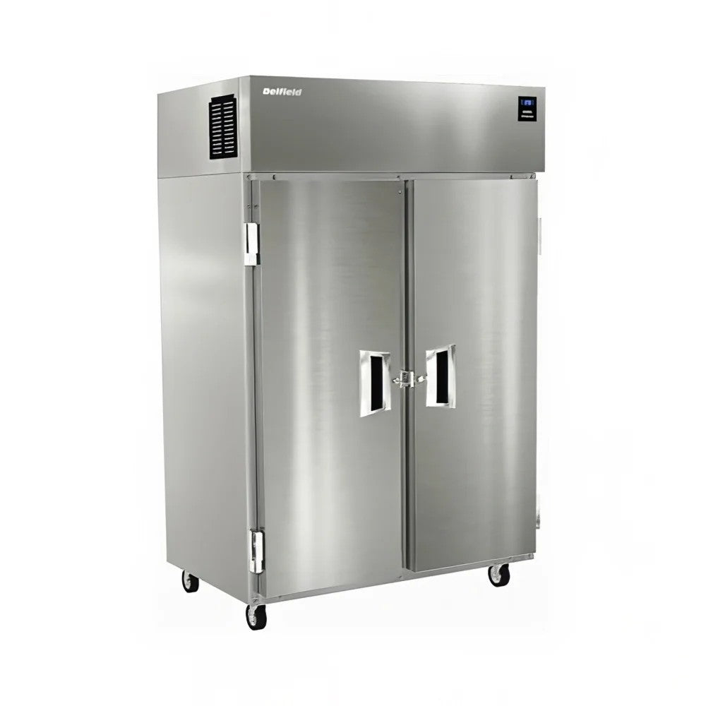 Two Section Reach In Freezer, (2) Right Hinge Solid Door