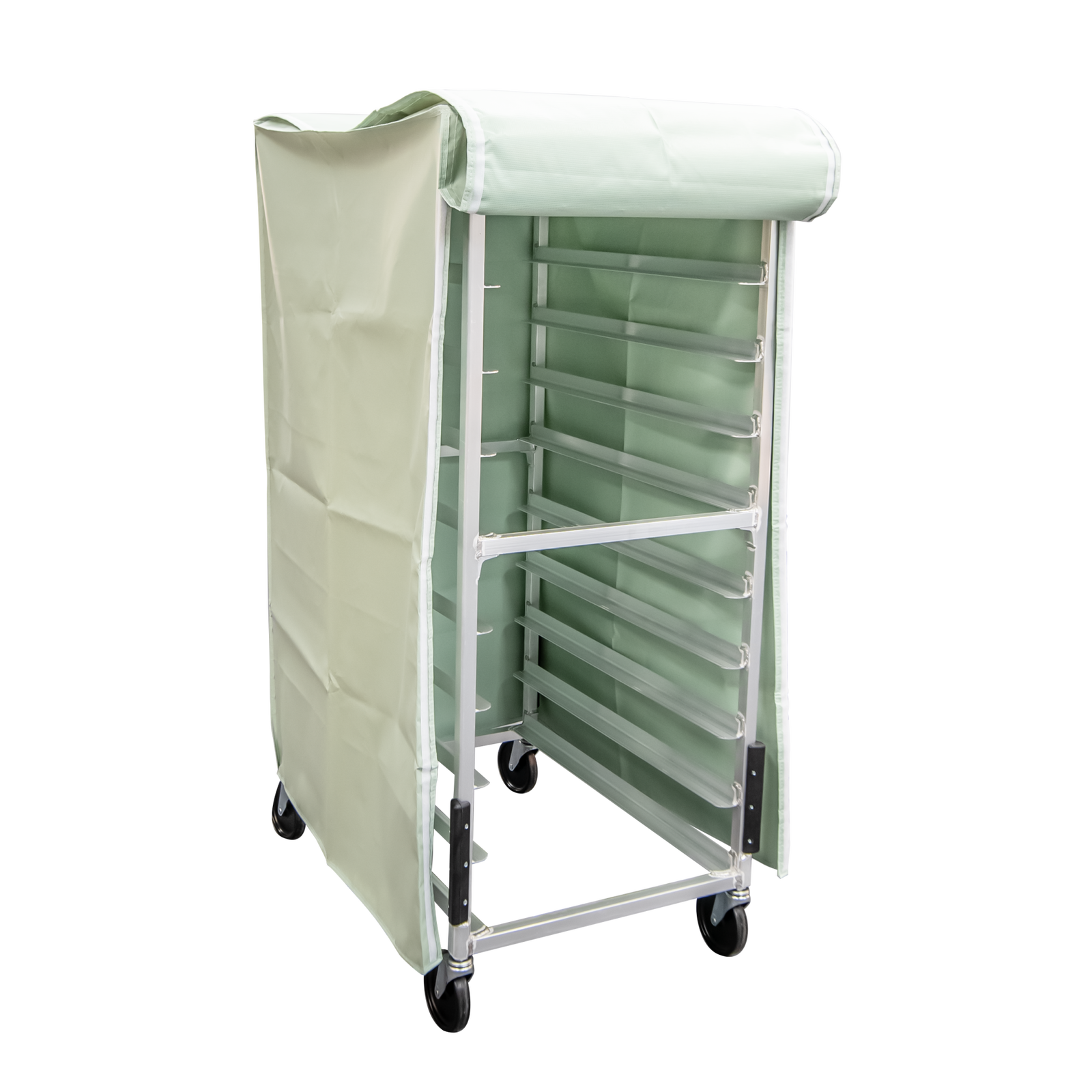 Room Service Tray Cart 20-Tray - Vertical Design