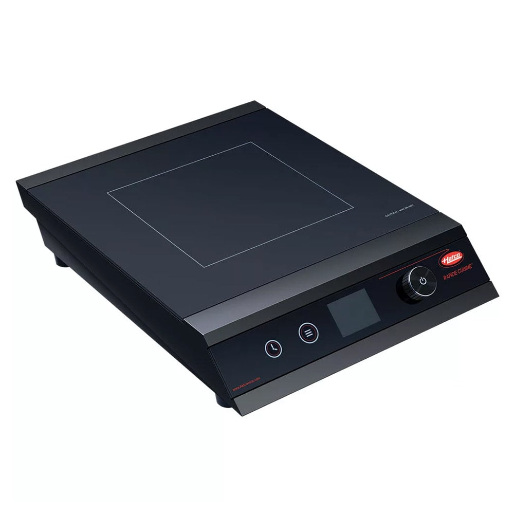 Rapide Cuisine® Quick Ship Single Burner Countertop Induction Range - 1800W, 120V, Black