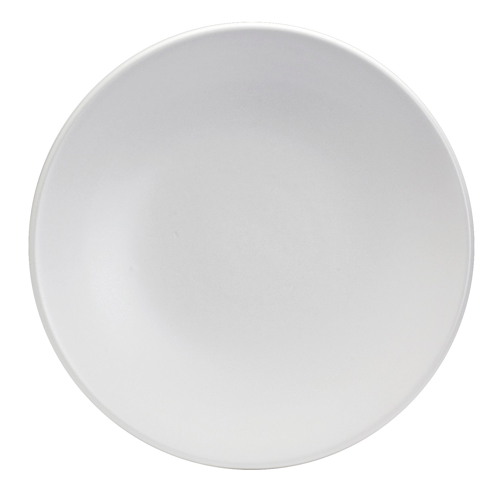 Coupe Plate 7.5" Dia. Sedona White