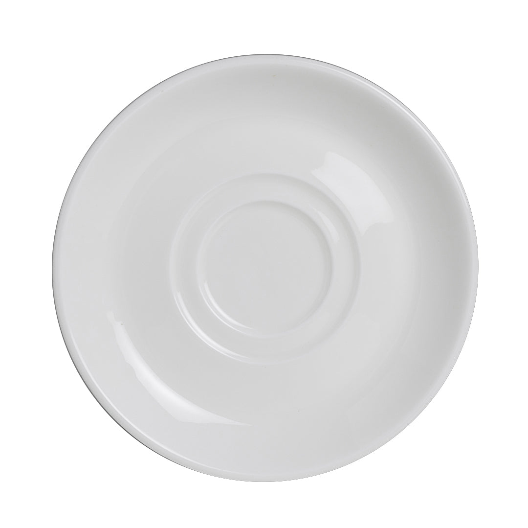 Double Well Saucer 4.625" Dia. Folio Ac Strat