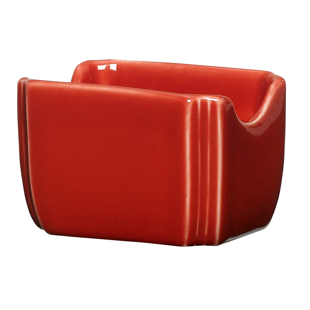 Sugar Caddy L 3.5" W 2.63" Fiesta Scarlet