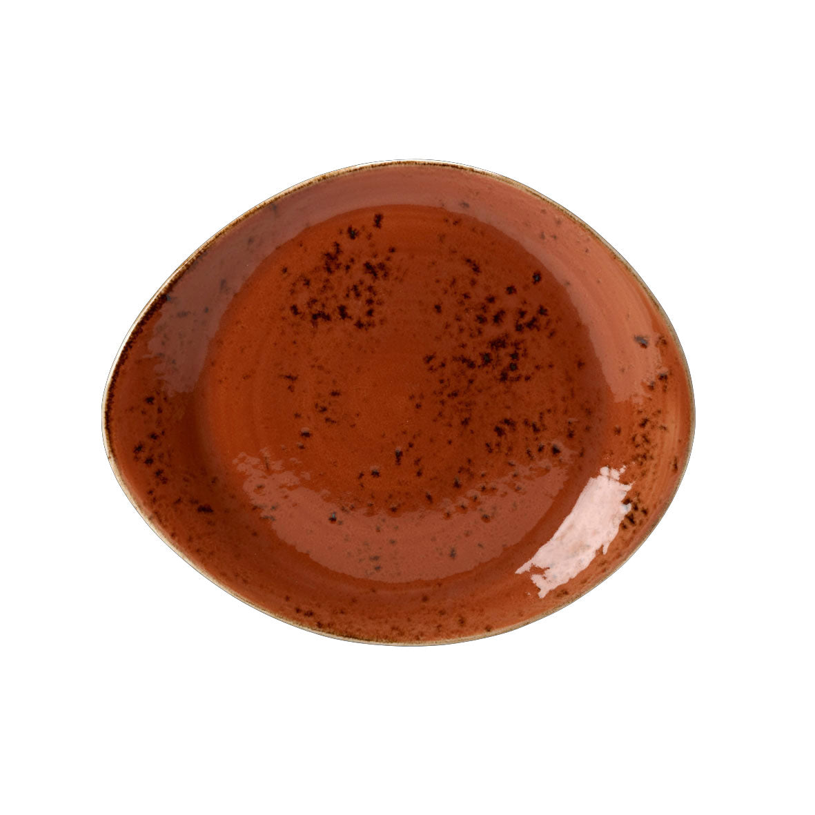 Plate L 10.0" W 8.125" Craft Terracott