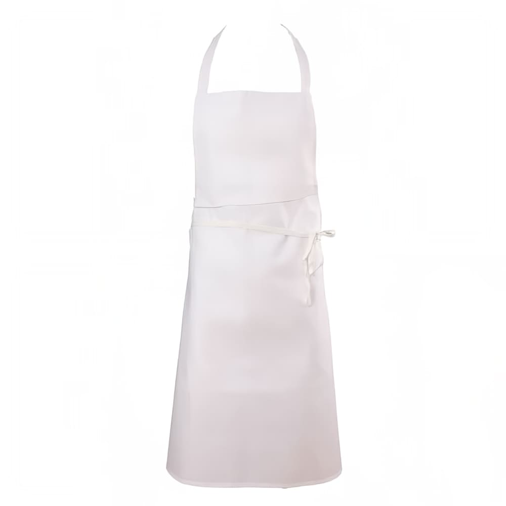 White Bib Apron, 34" x 34"