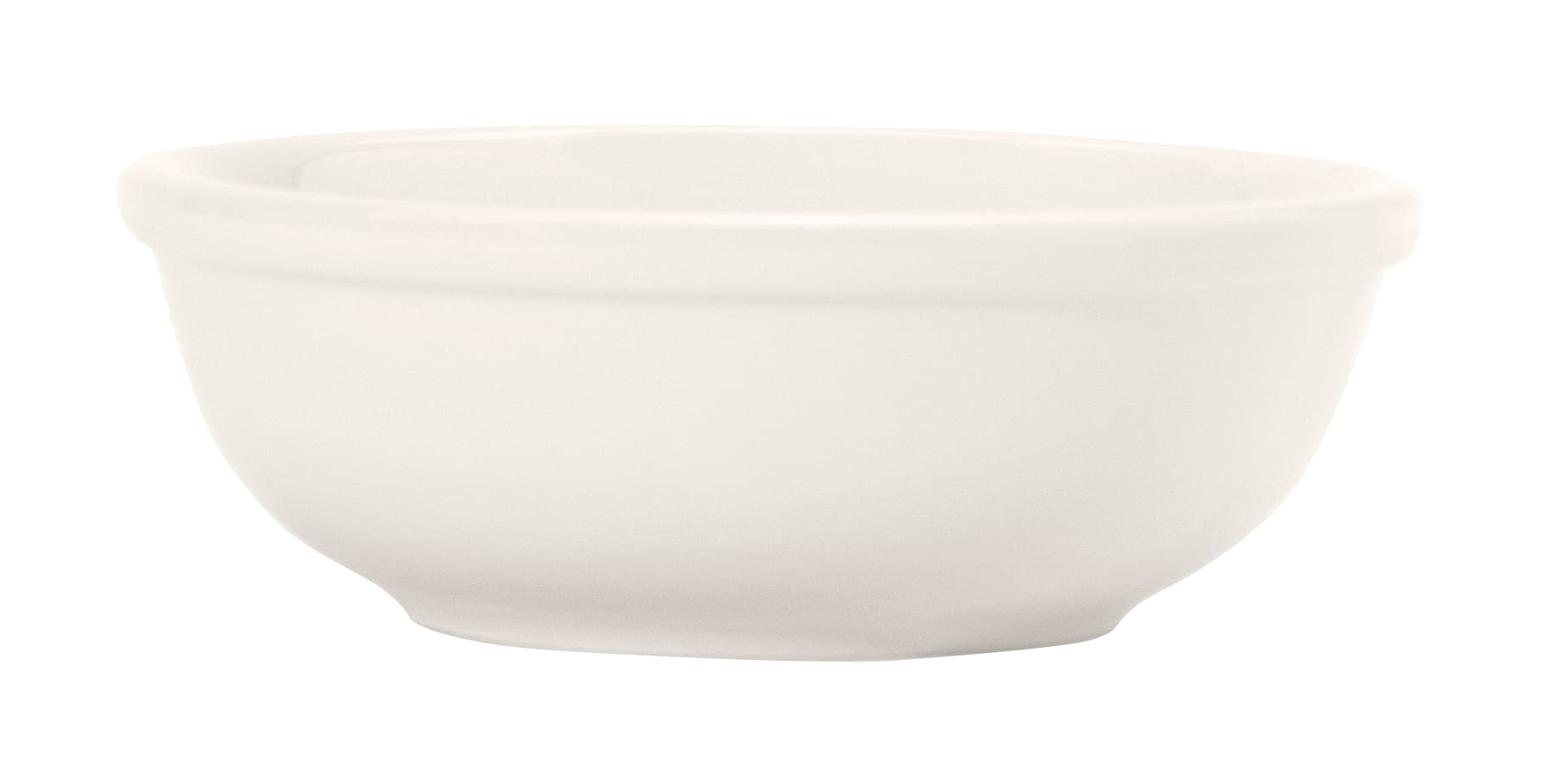 Porcelana 13-1/2 oz. Nappie Bowl, Bright White