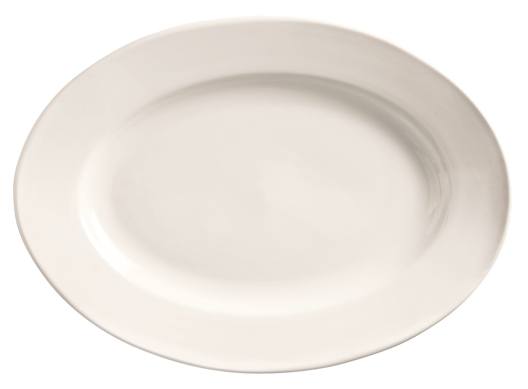 Porcelana 7" x 4-3/4" Oval Platter, Cream White
