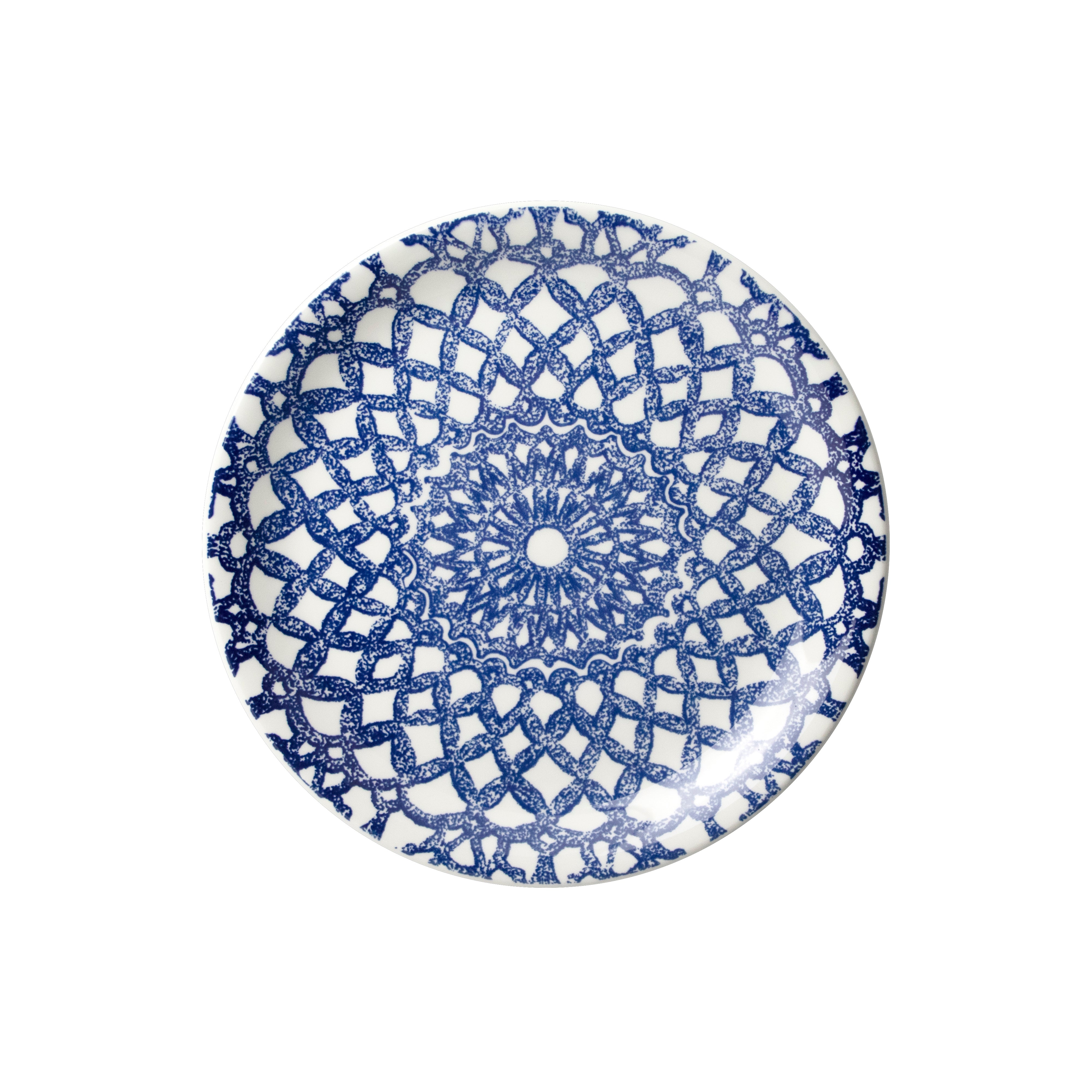 Coupe Plate 8.0" Dia. Ink Nomad Blue