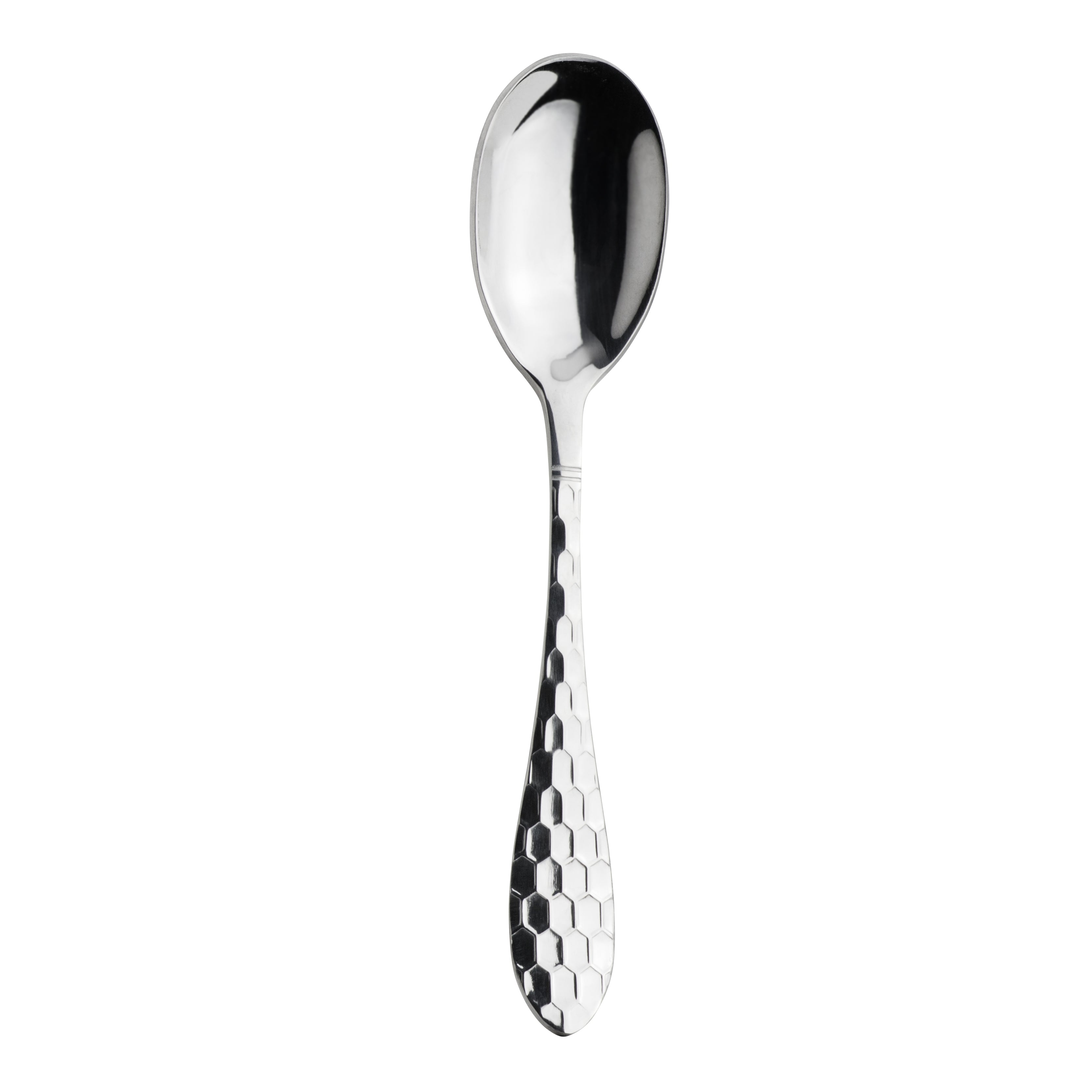 Oval Bowl Soup/Dessert Spoon L 7.125" Crystal