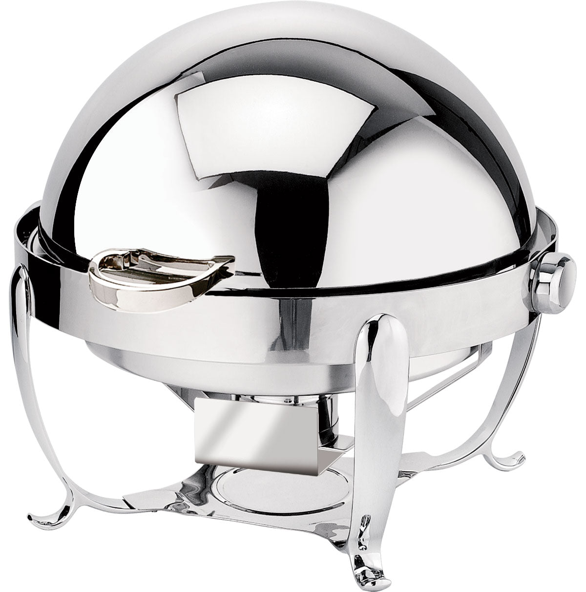 Park Avenue 8 Quart Round Chafing Dish, Stainless Steel