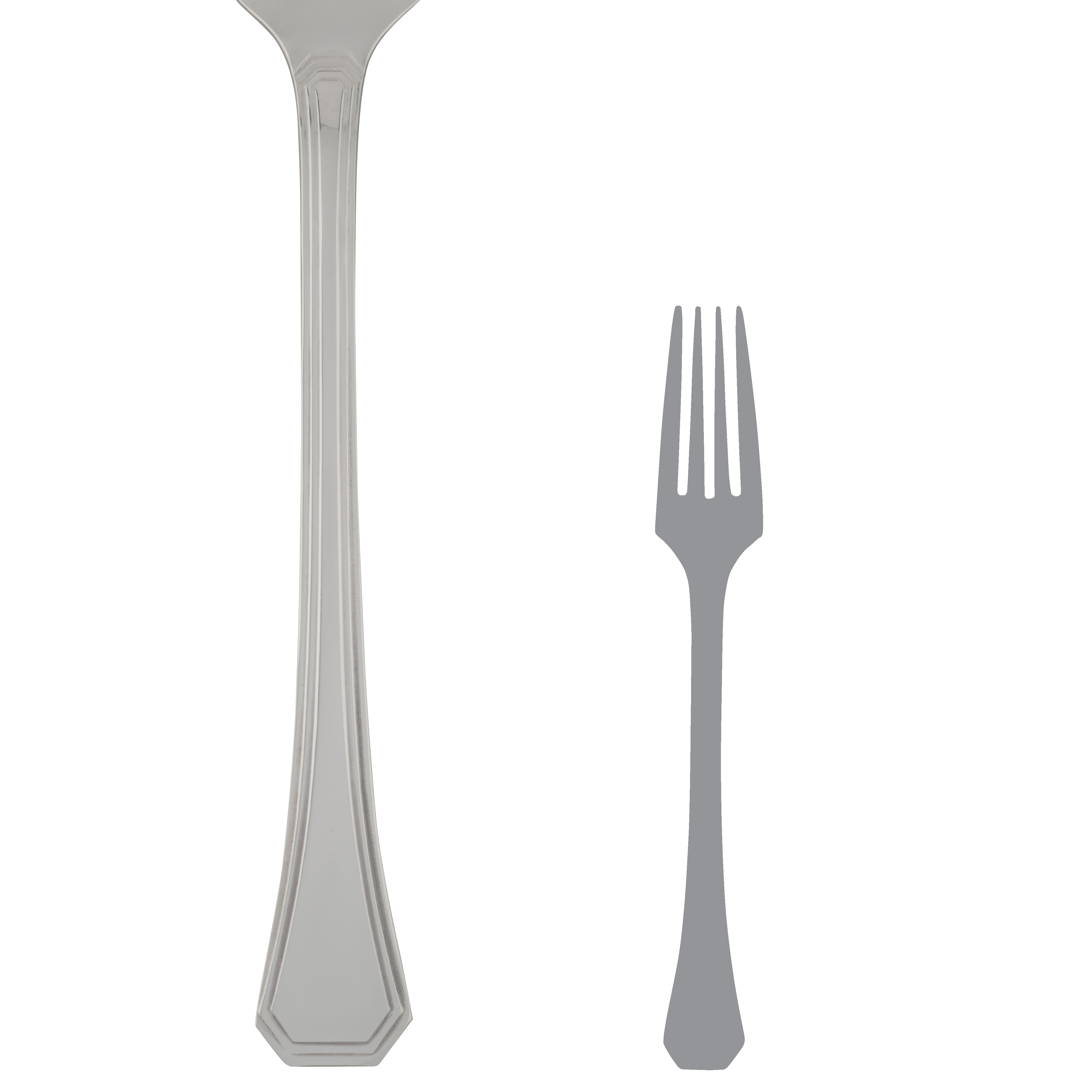 Dessert/Salad Fork L 7.0" Deluxe