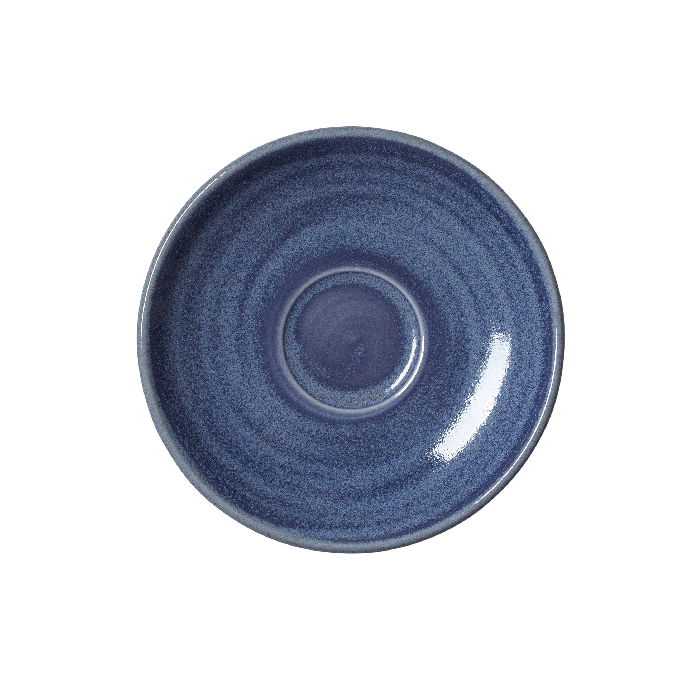 Saucer L 5.0" W 5.0" Revolution Blue