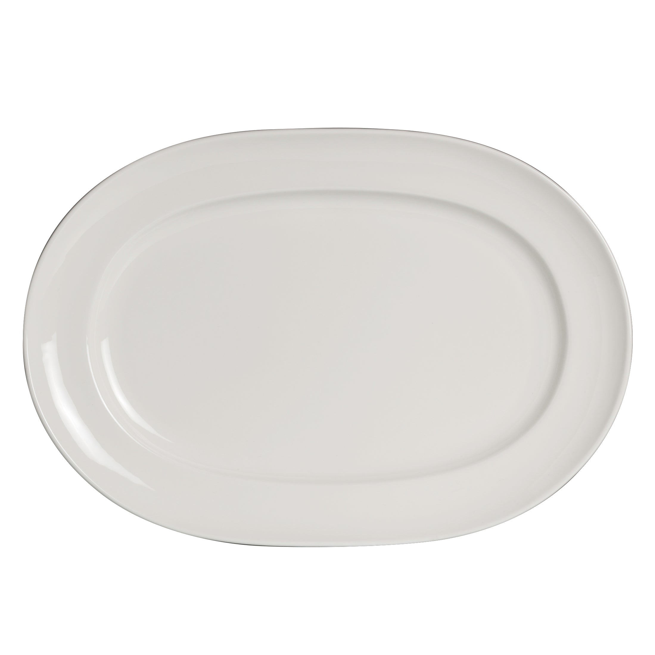 Rimmed Platter L 12.5" W 8.25" Folio Ac Strat