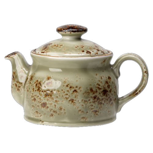 Club Teapot L 6.75" W 4.375" (15.0 Oz) Craft Green