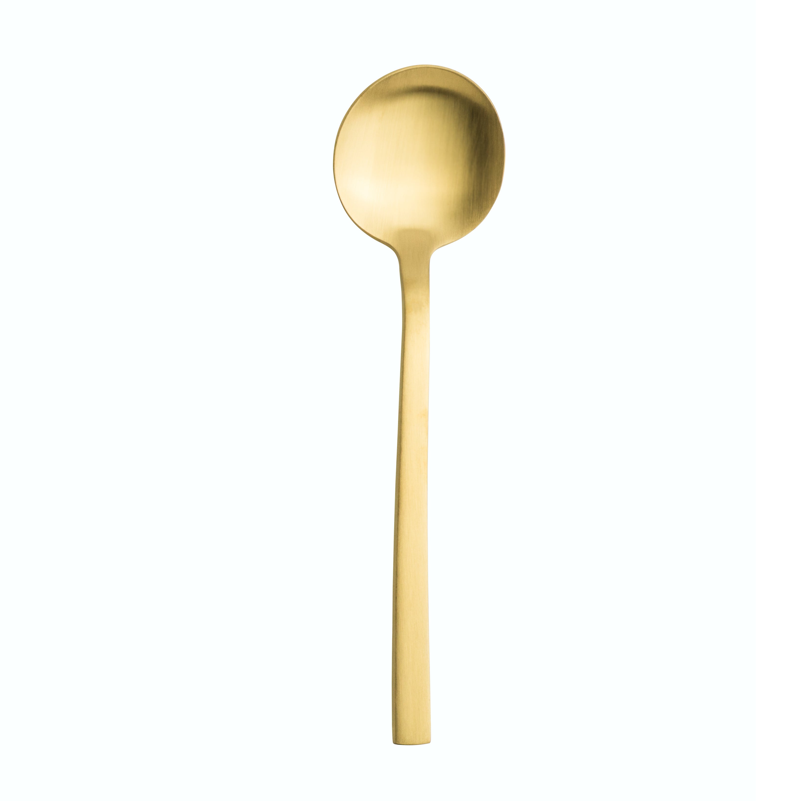Bouillon Spoon L 6.625" Lissome Gold