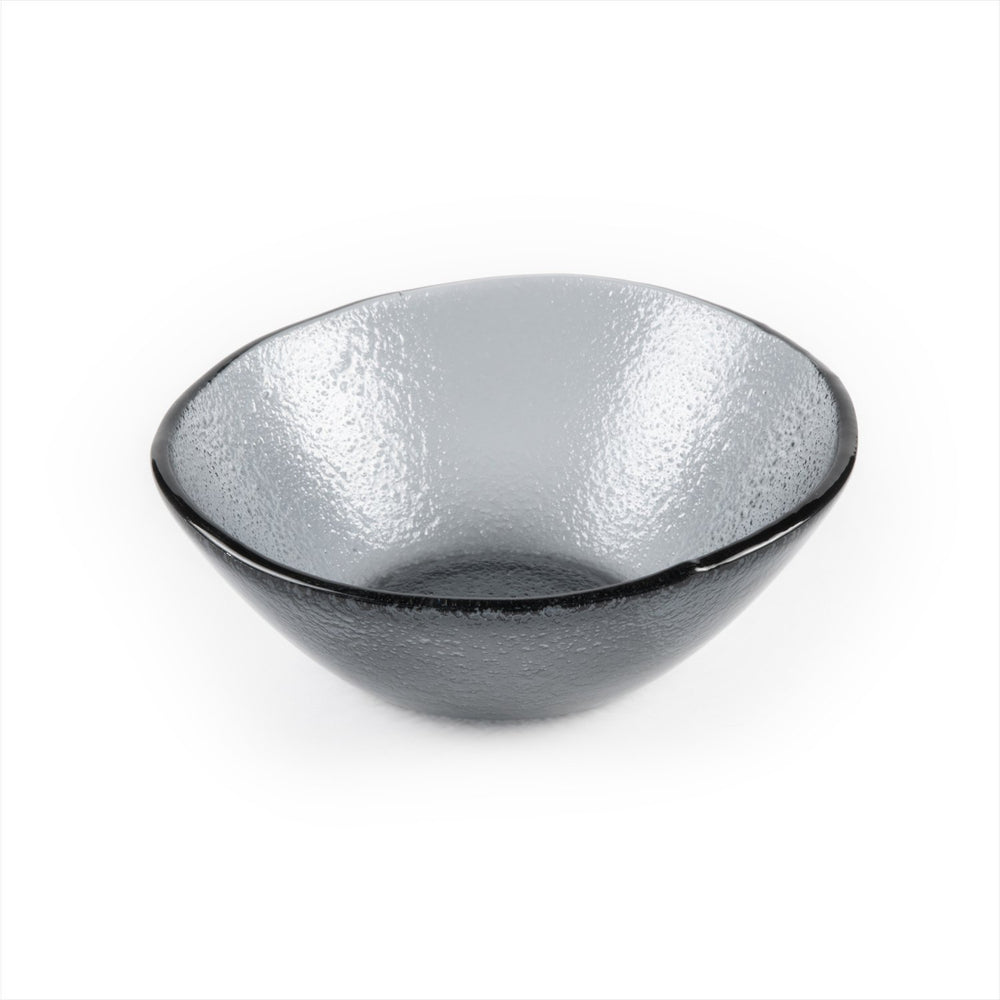20 oz. Transparent Round Charcoal Bowl
