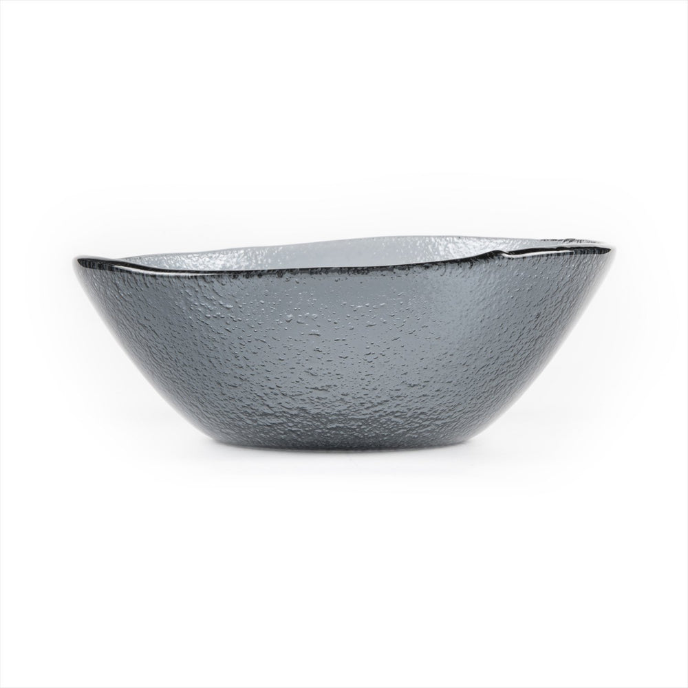 20 oz. Transparent Round Charcoal Bowl