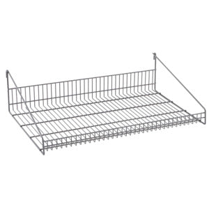 SmartWall Grid Shelf 30" x 18" - Metroseal Gray