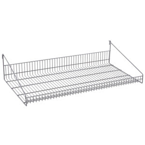 SmartWall Grid Shelf 36" x 18" - Metroseal Gray