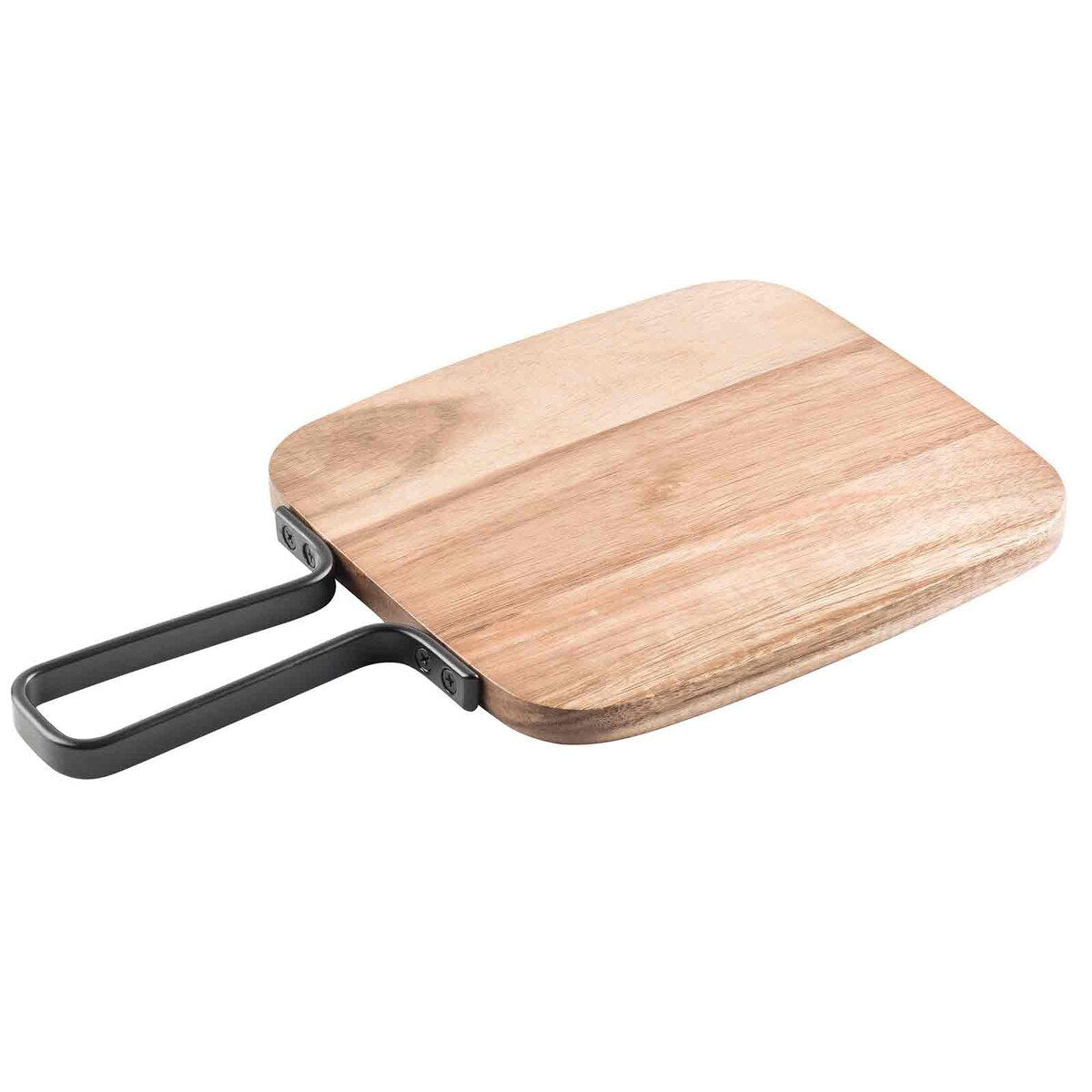 Industrial Collection™ 8.25" x 9.125" Rectangular Serving Paddle - Acacia, Brown