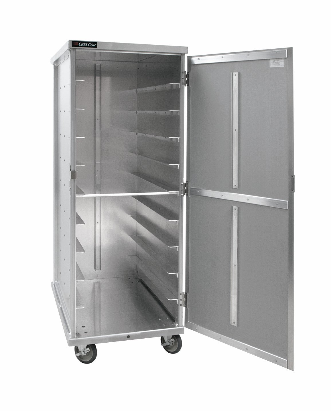 Aluminum 20 Tray Meal Delivery Cart