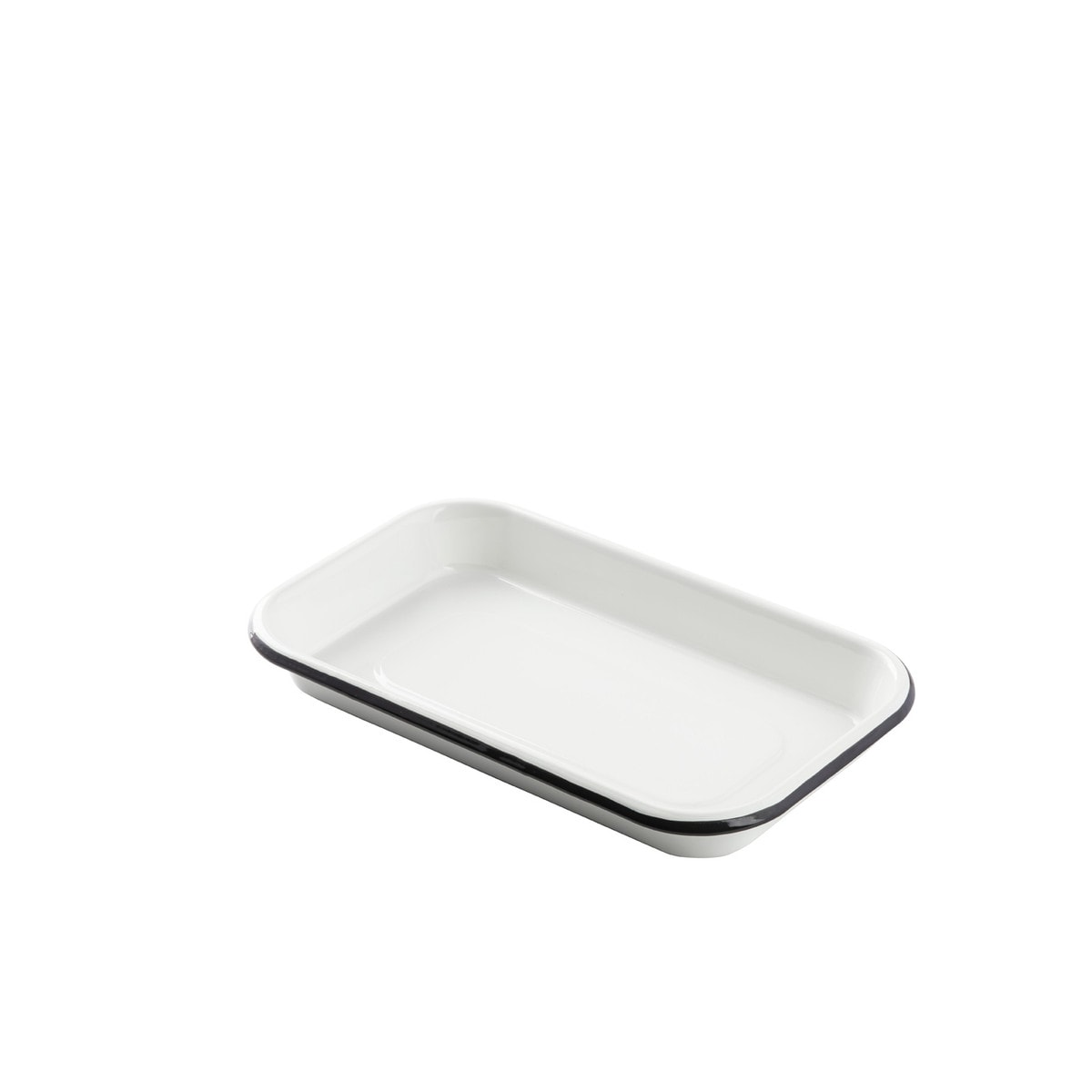 Enamelware Sheet Pan, 1/8 size, 10" x 6" x 1-1/8"