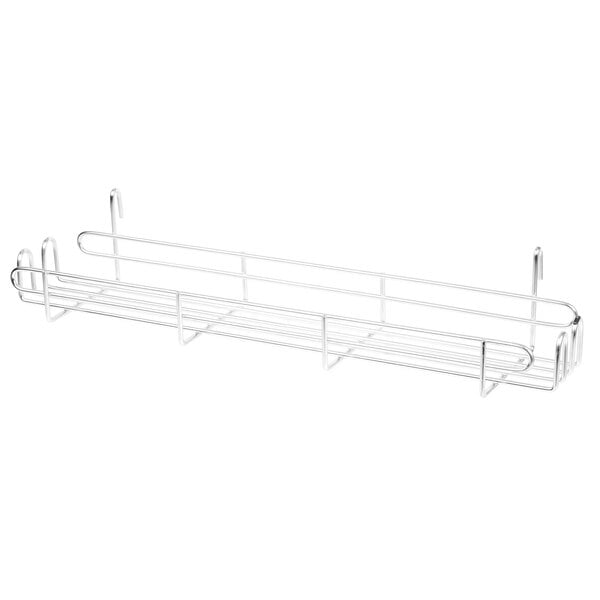 SmartWall Spice Rack 22-1/2" x 5-1/4" x 4" - Brite Zinc