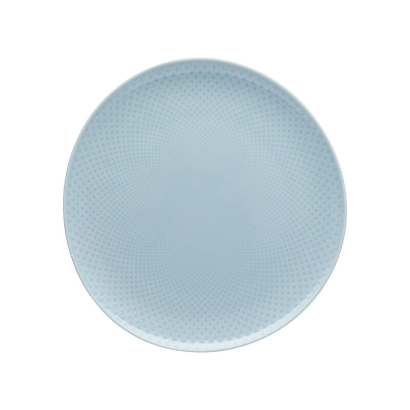 Plate, 10-5/8" x 10-1/4", round/free form, Junto, opal green