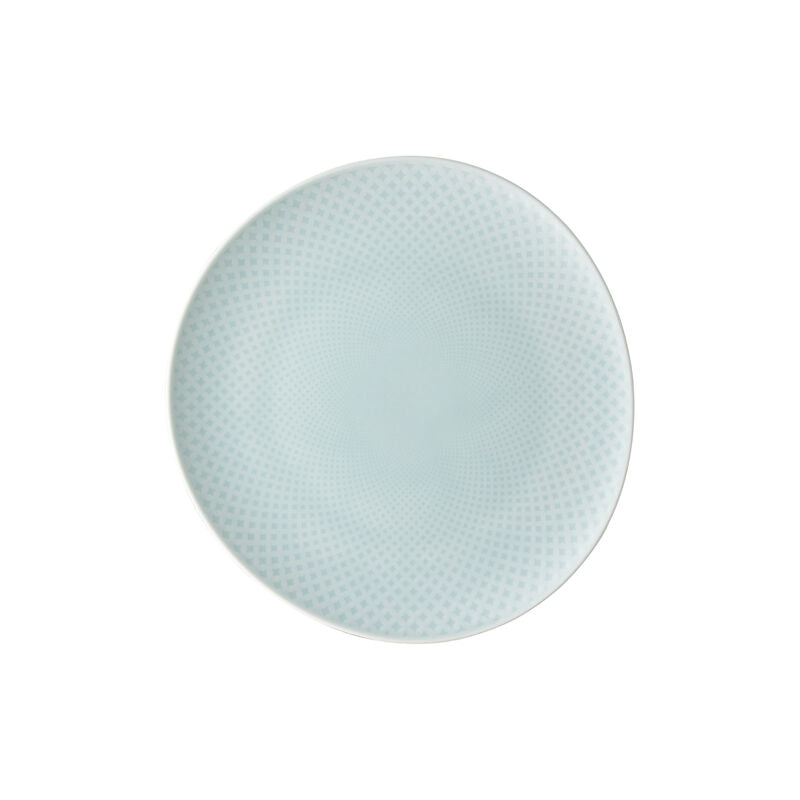 Plate, 8-2/3" dia., round/freeform, Junto, opal green