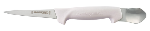 Sani-Safe® Cut and Gut Knife, 4-1/2", White