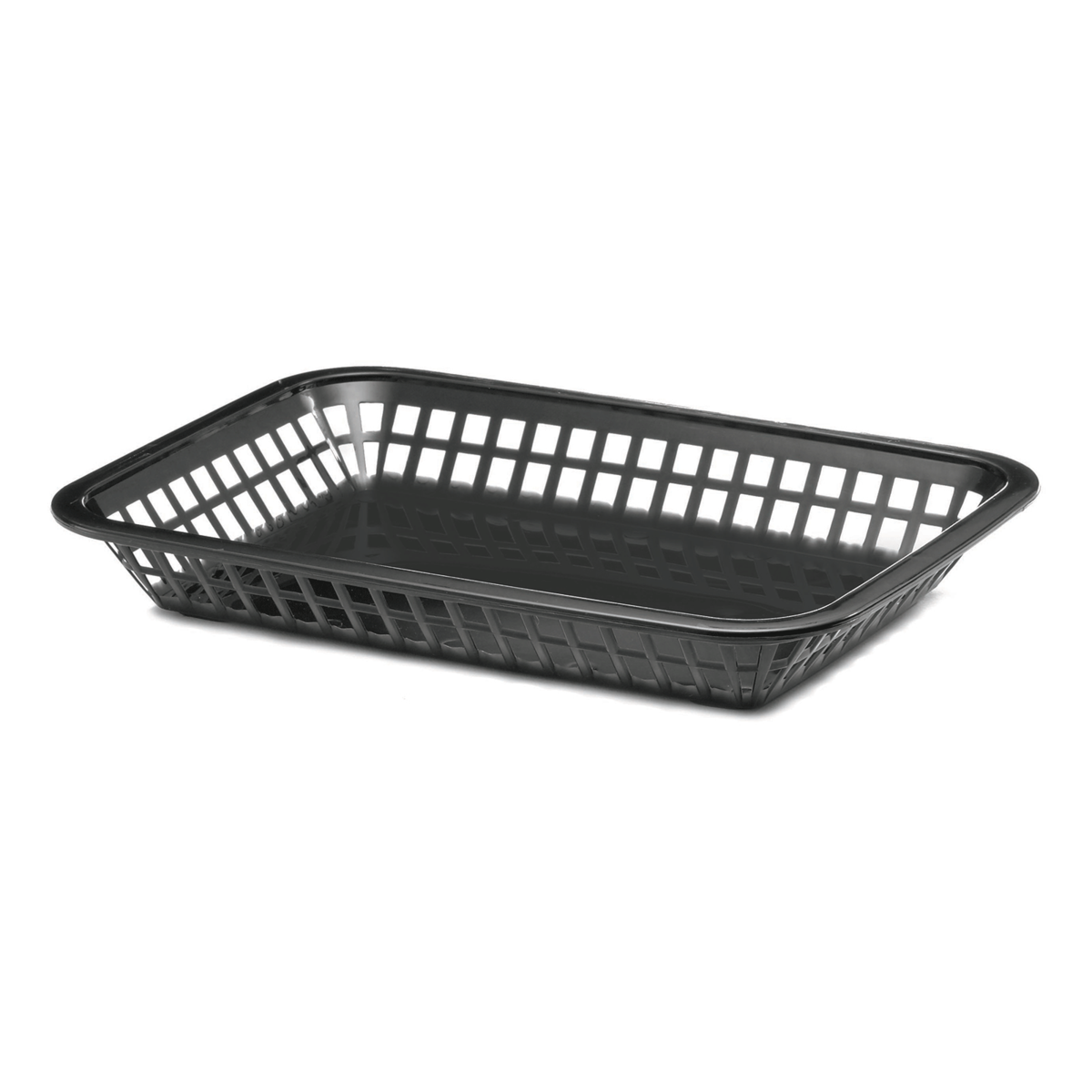 Black Grande Platter Basket 10-3/4"L x 7-3/4"W