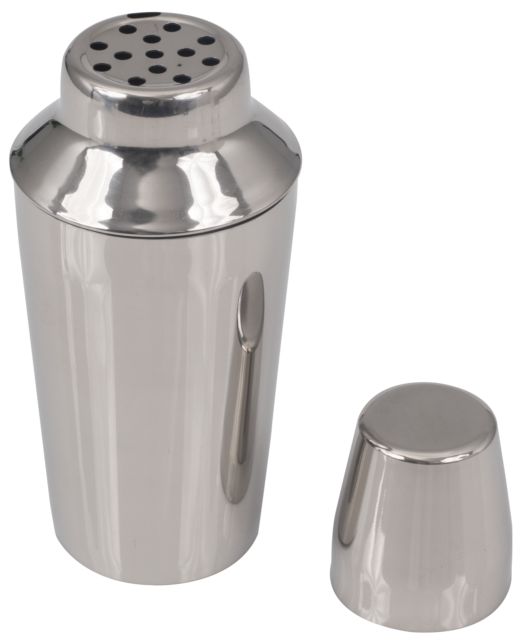 Cocktail Shaker Set, 3 piece, 16 oz., Stainless Steel