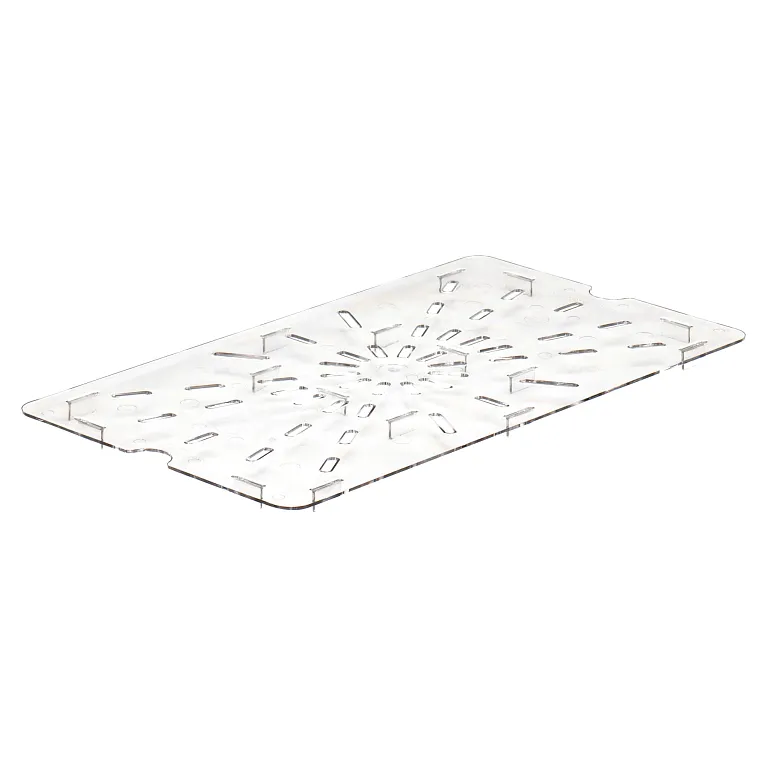 Camwear Full Size Polycarbonate Drain Shelf, Clear