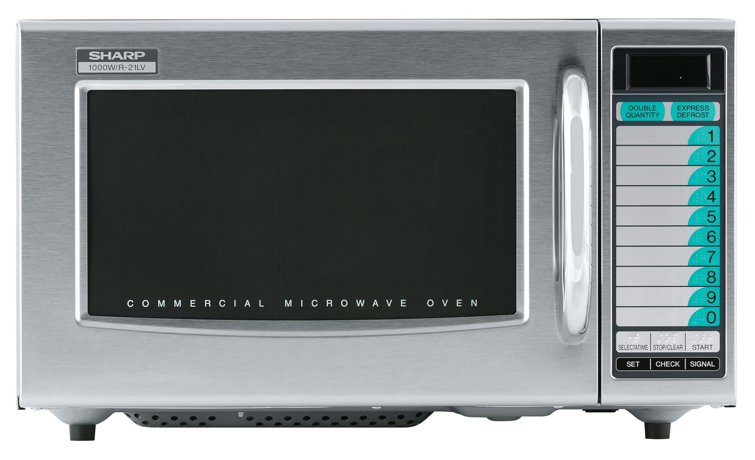 Medium-Duty Commercial Microwave Oven, 1000W