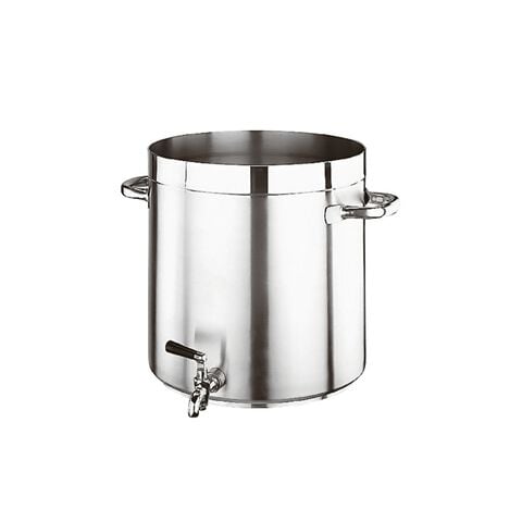 Stockpot, 17-1/2 qt., 4.4 gal, 11" dia., Induction-ready