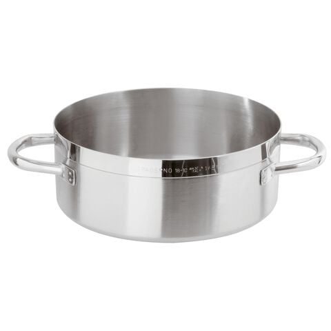 Rondeau Pot, 2-5/8 qt., 0.7 gal, 7-7/8" dia., Induction-ready