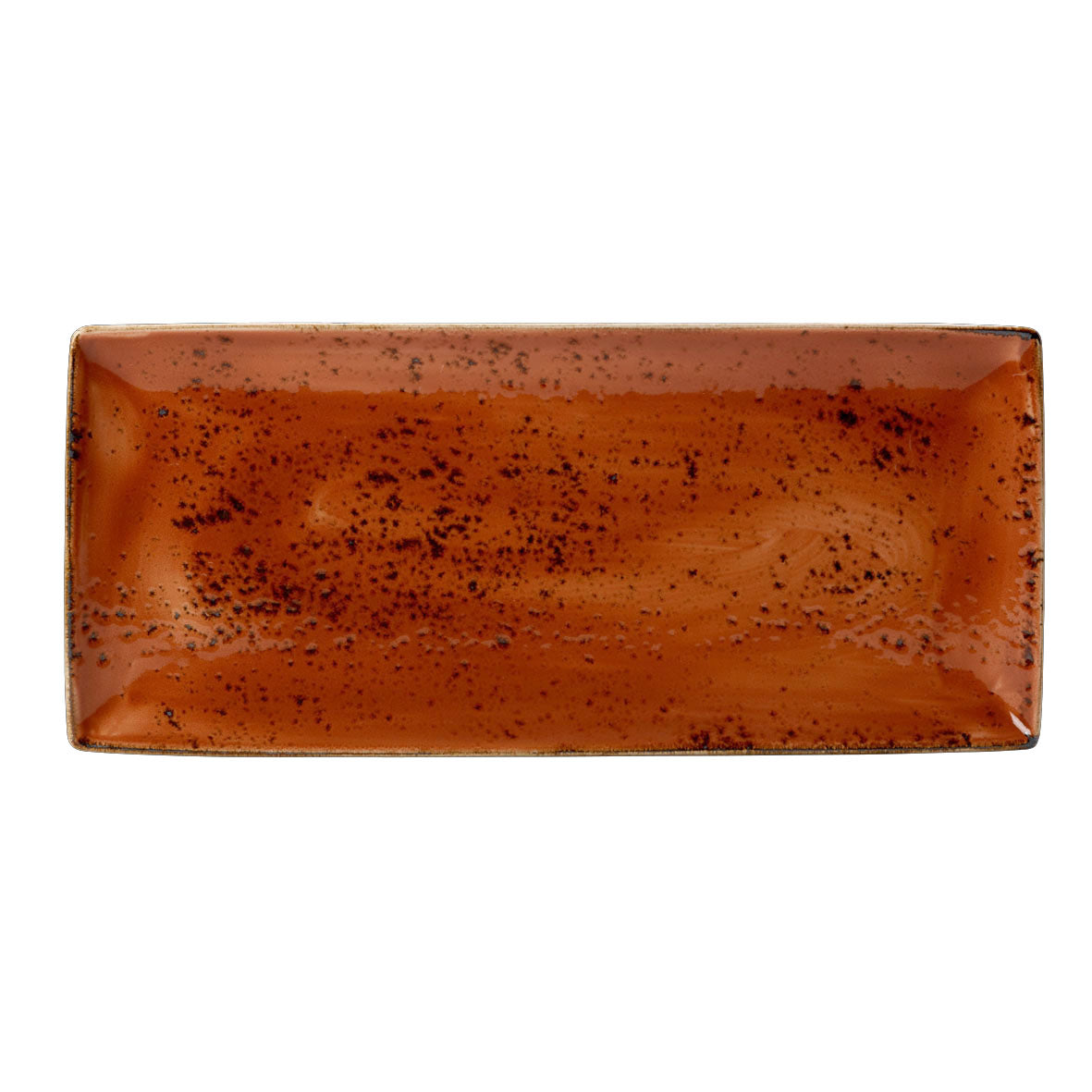Rectangle Tray L 14.5" W 6.5" Craft Terracott
