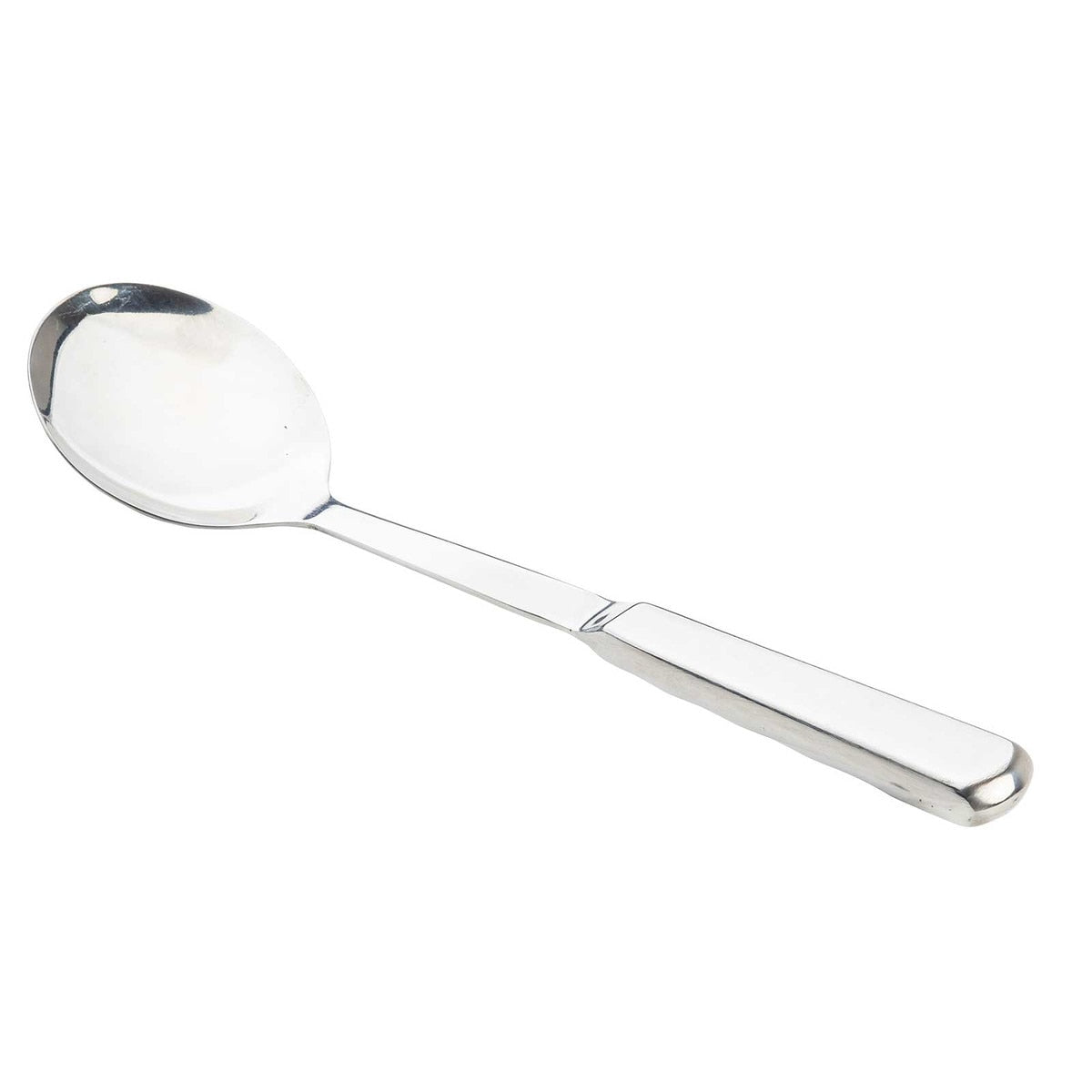 Holden Collection™ 11.75" Solid Spoon - Stainless Steel, Hollow Handle, Hollow Handle, Hollow Handle